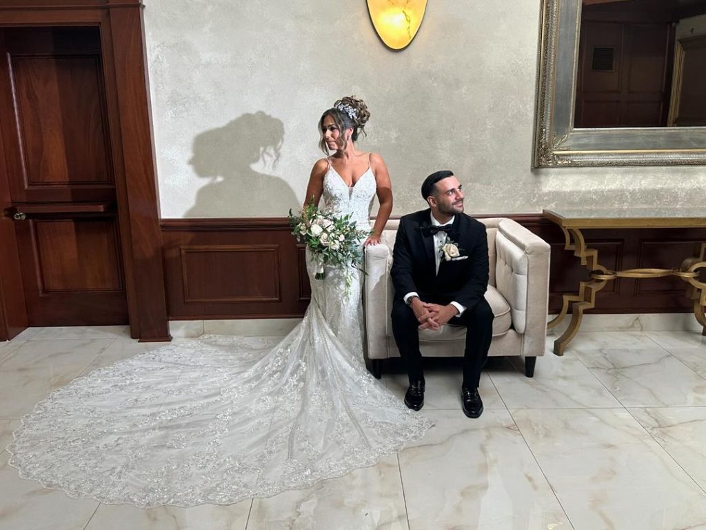 Happy Bride and Groom